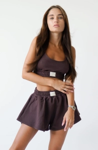 Chocolate Flippy Tracksuit Set