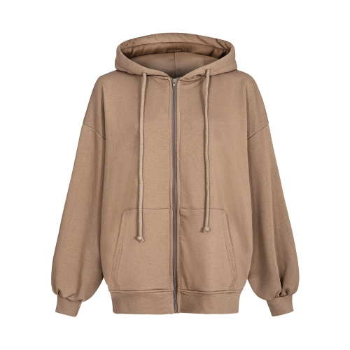 BLUZA MISSDENIM HOODIE MOCHA MOUSE BEZOWA ROZPIANAN BLUZA OVERSIZE.png