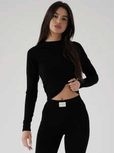 Black  Cozy Longsleeve