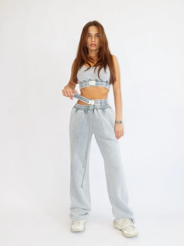 SPODNIE DOUBLE BELT ASH GREY WASHED DRESOWE MISSDENIM Z TOP FLIPPY ASH GREY MISSDENIM.png