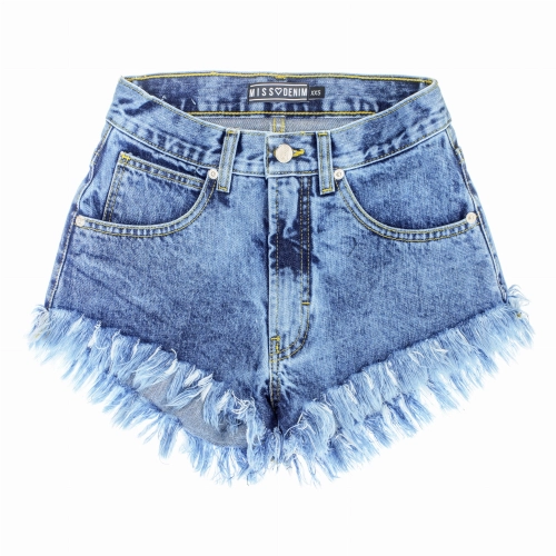 CLASSIC ICED SPODENKI JEANSOWE DAMSKIE NA LATO MISSDENIM