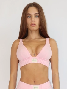 Baby Pink Cotton Bra