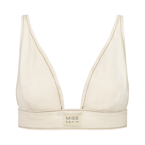 VANILLA DENIM TOP MISSDENIM waniliowy top stanik jeansowy.png