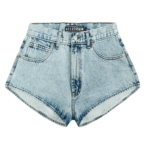 MARMO BASELIONE SHORTS SPODENKI JEANSOWE MARMURKOWE KRÓTKIE MISSDENIM NA LATO