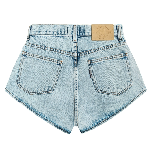 MARMO BASELINE SHORTS SPODENKI JEANSOWE MARMURKOWE KRÓTKIE MISSDENIM NA LATO