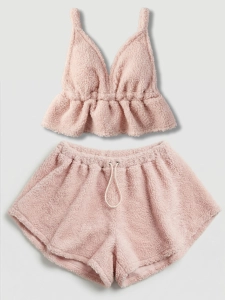 Baby Pink Teddy Bear Set - 2pcs