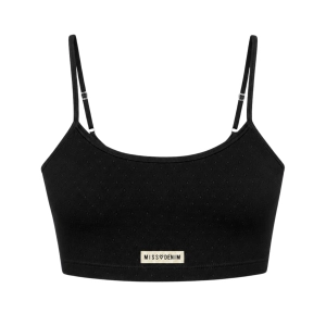 Black Pajama Bra