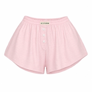 Pink Pajama Shorts