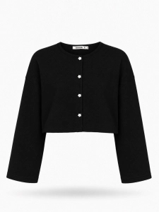 Black Pajama Overshirt