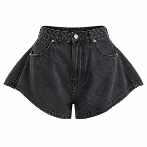 Graphite Black Pleated Baseline Skorts