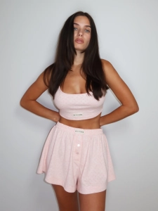 Pink Pajama Bra