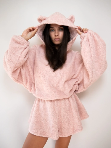 bluza rozowa hoodie teddy pink.jpg