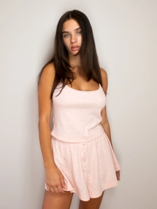 Pink Pajama Top