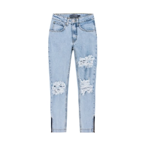 Front Rip Marmo Zip Leg Jeans