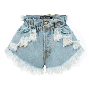 Baby Blue Elastic Band Skorts