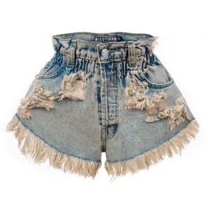 Beige Elastic Band Skorts