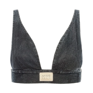 Grey Vintage Denim Top